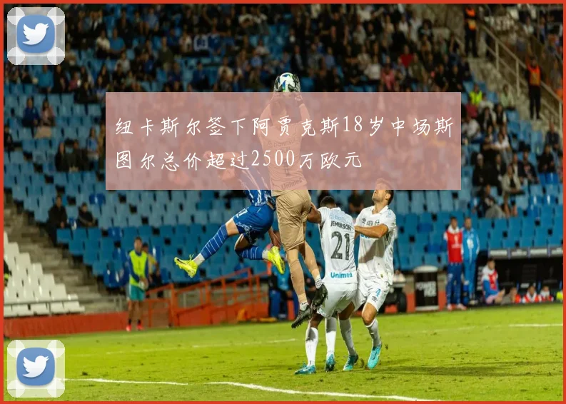 纽卡斯尔签下阿贾克斯18岁中场斯图尔总价超过2500万欧元